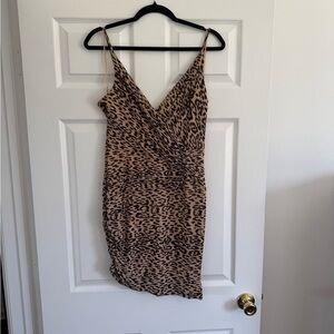 Guess Leopard Print Women's Dress